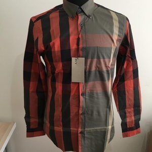 Burberry Men Casual Long Sleeve Shirt